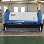 హైడ్రాలిక్ గిలెటిన్ మన్నిక యంత్రం 3200 మి.మీ. x 8mm వాయువు పదార్థ మద్దతుతో