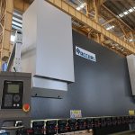 CNC NC ఆటోమేటిక్ ఎలక్ట్రిక్ హైడ్రాలిక్ క్షితిజెండెంట్ బస్బార్బర్ల్ స్టీల్ షీట్ మెటల్ కటింగ్ మరియు బెండింగ్ ప్రెస్ బ్రేక్ మెషిన్ ధర అమ్మకానికి