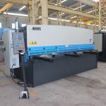 QC12Y షీట్ మెటల్ ప్లేట్ స్వింగ్ బీమ్ హైడ్రాలిక్ మకా మెషిన్