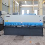 అధిక సూక్ష్మత QC11y-16 * 6000 హైడ్రాలిక్ షీరింగ్ మెషిన్ గిలెటిన్ రకం